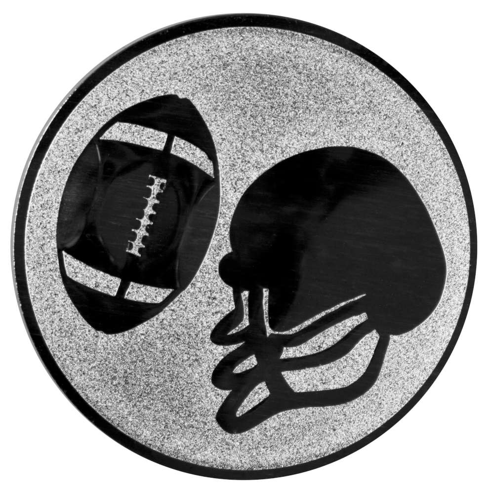 Aluminium Emblem American Football