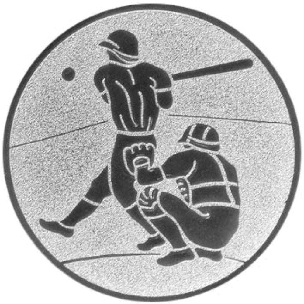 Aluminium Emblem Baseball