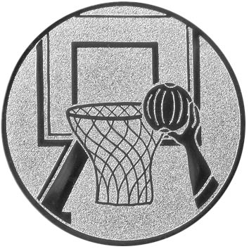 Aluminium Emblem Basketball