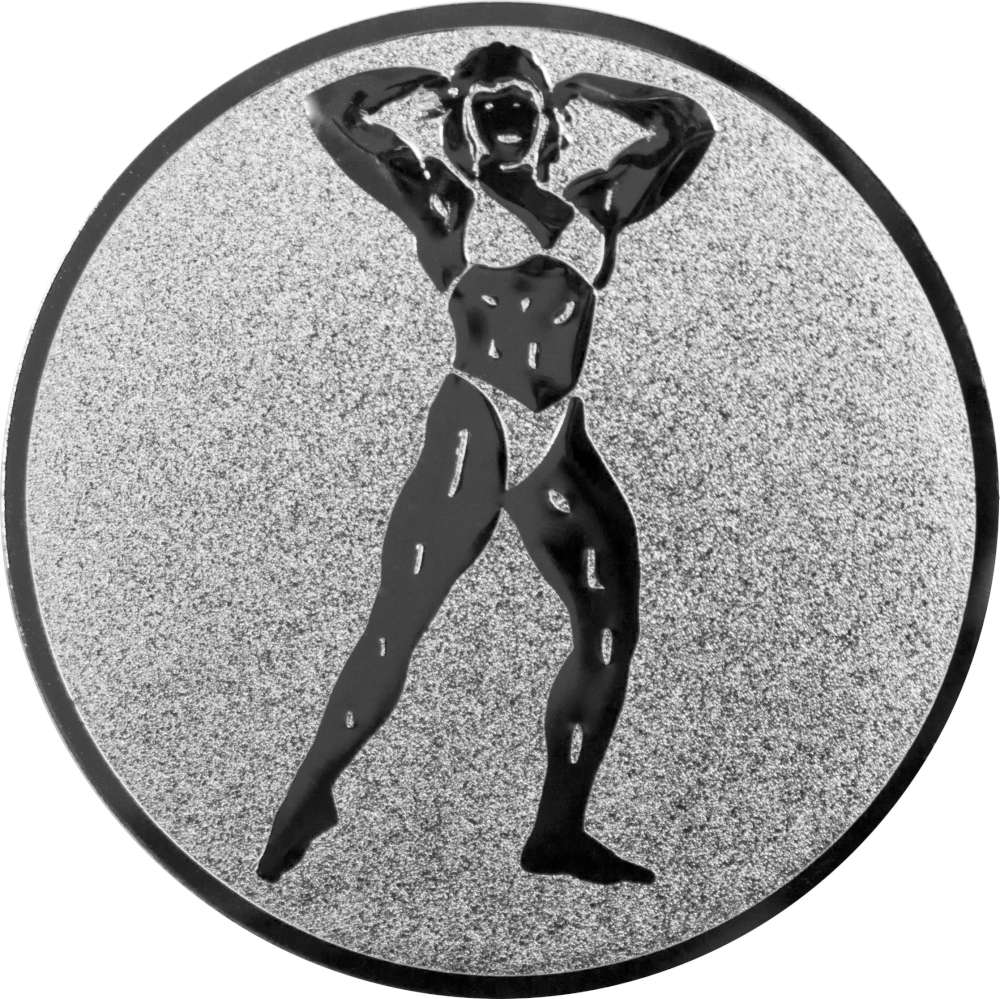 Aluminium Emblem Bodybuilding Damen