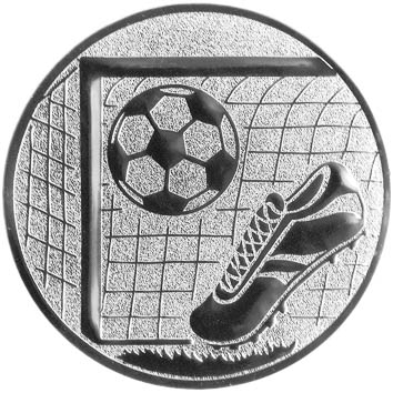 Aluminium Emblem Fuball Tor