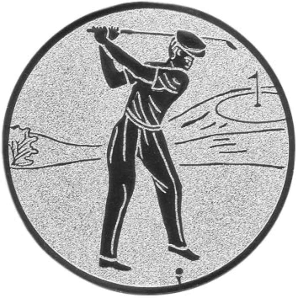 Aluminium Emblem Golf
