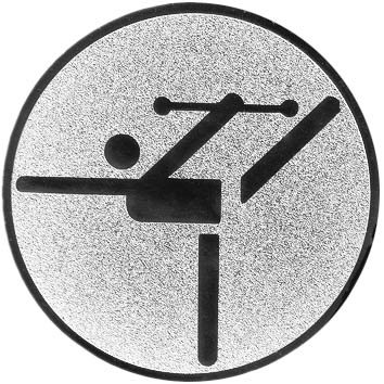 Aluminium Emblem Gymnastik