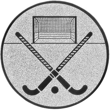 Aluminium Emblem Hockey