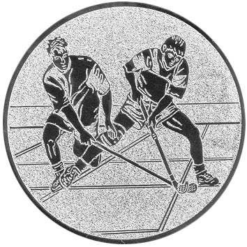 Aluminium Emblem Hockey Indoor