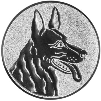 Aluminium Emblem Hundesport