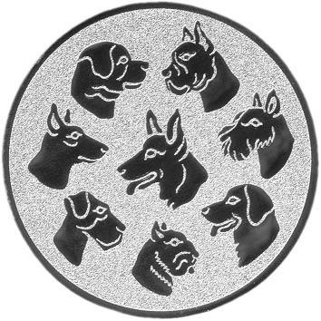 Aluminium Emblem Hundesport