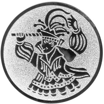 Aluminium Emblem Karneval