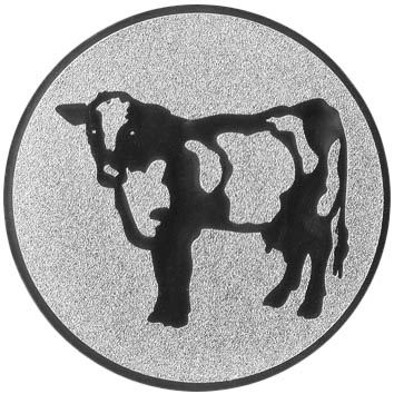 Aluminium Emblem Landwirtschaft
