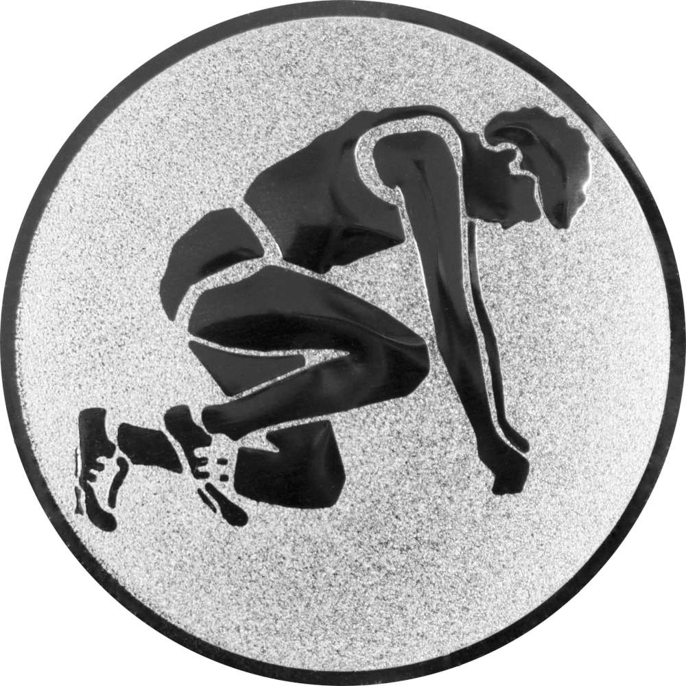 Aluminium Emblem Leichtathletik Herren