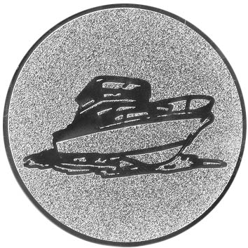 Aluminium Emblem Motorboot