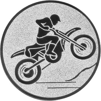 Aluminium Emblem Motorsport Motocross