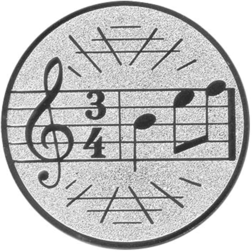 Aluminium Emblem Musik