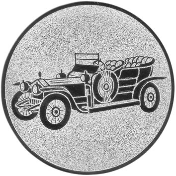 Aluminium Emblem Motorsport Oldtimer