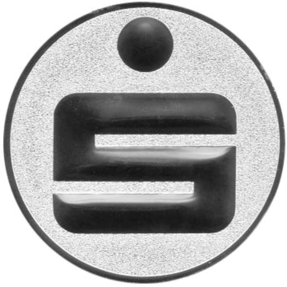Aluminium Emblem Organisation Sparkasse