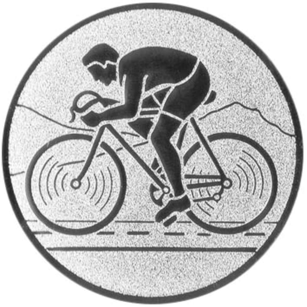 Aluminium Emblem Radsport