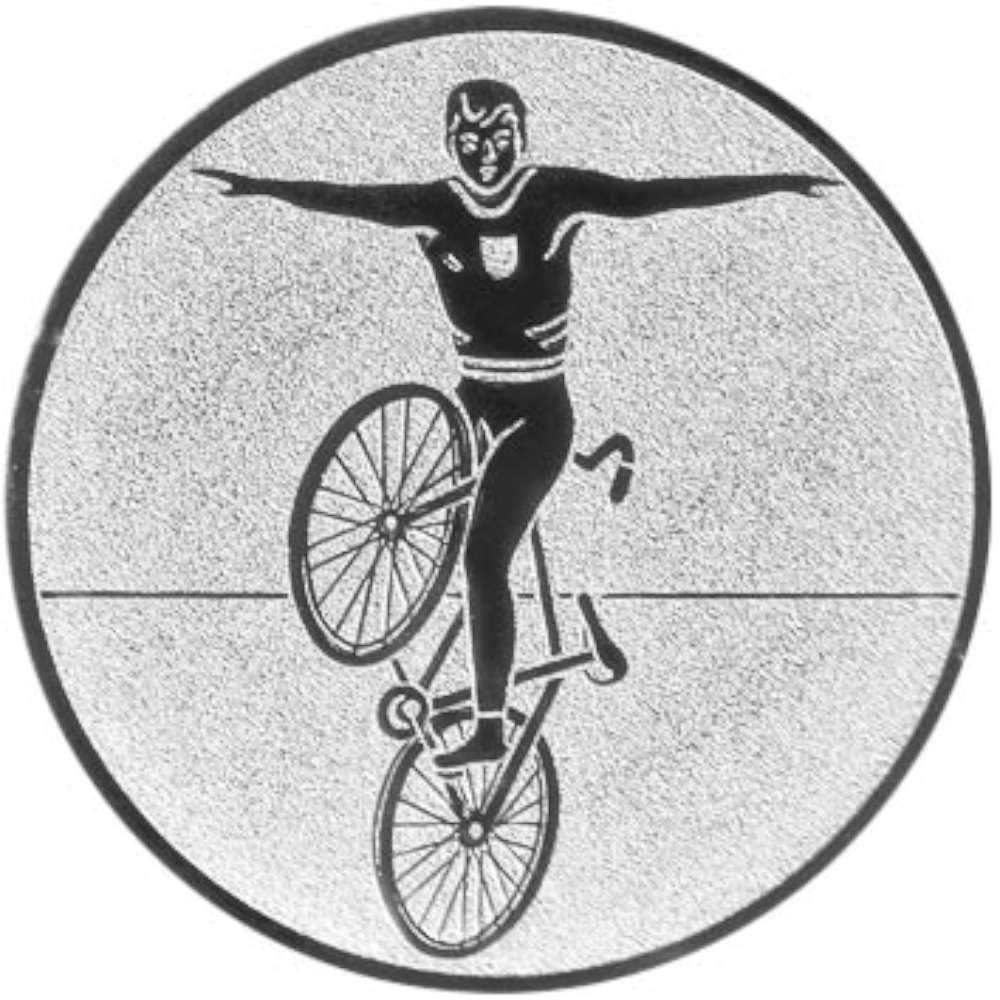 Aluminium Emblem Radsport Kunstradfahren