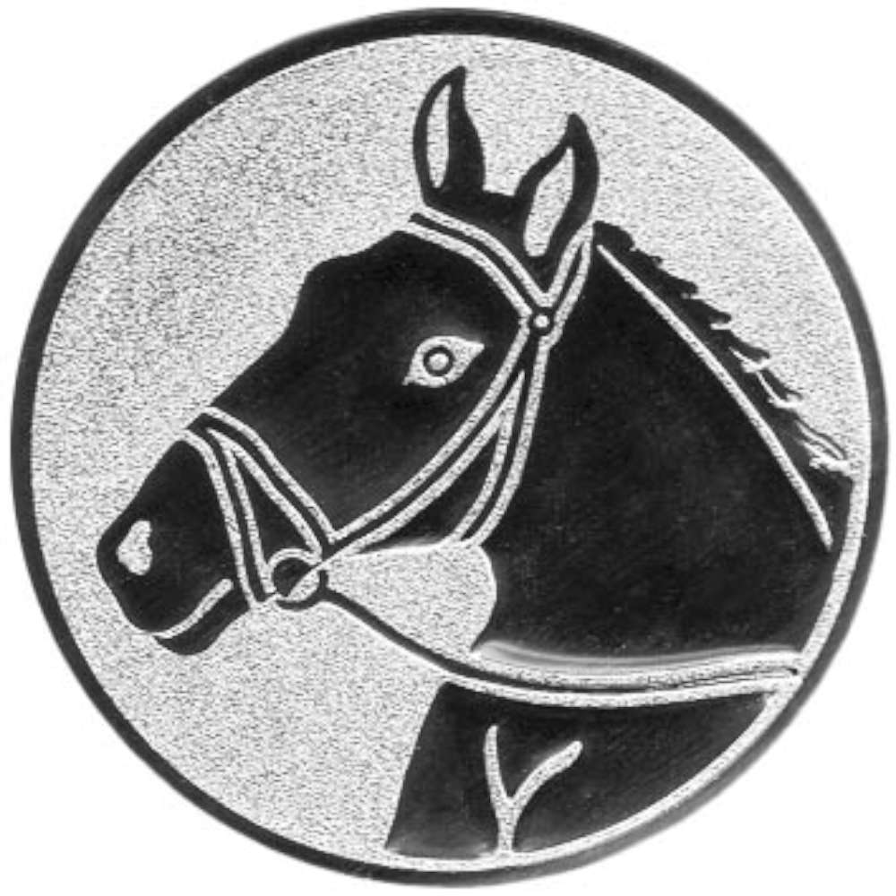 Aluminium Emblem Reiten