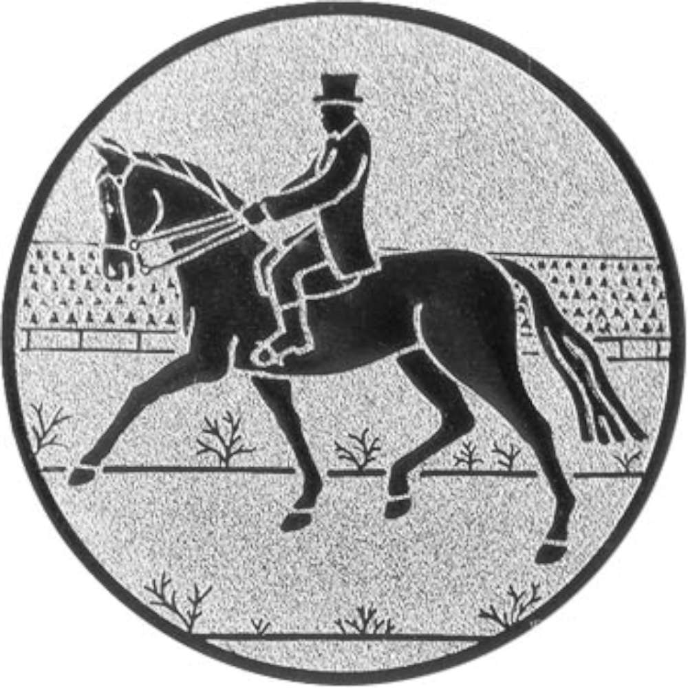 Aluminium Emblem Reiten