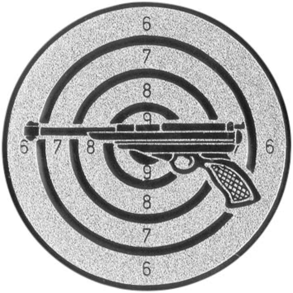 Aluminium Emblem Schtzen Pistole