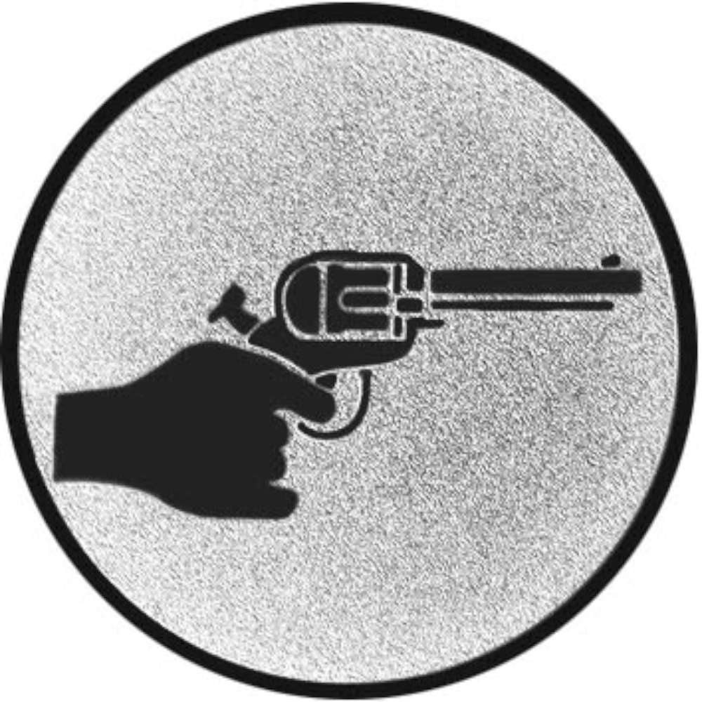 Aluminium Emblem Schtzen Revolver