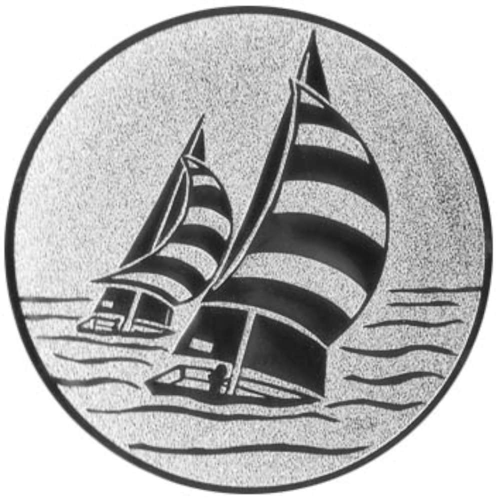 Aluminium Emblem Segeln