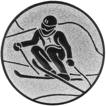 Aluminium Emblem Ski Super