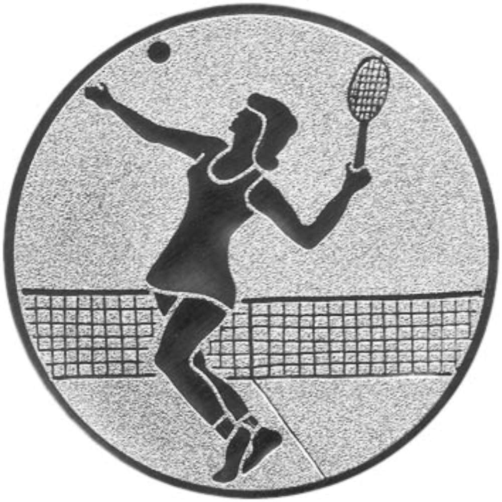 Aluminium Emblem Tennis Damen