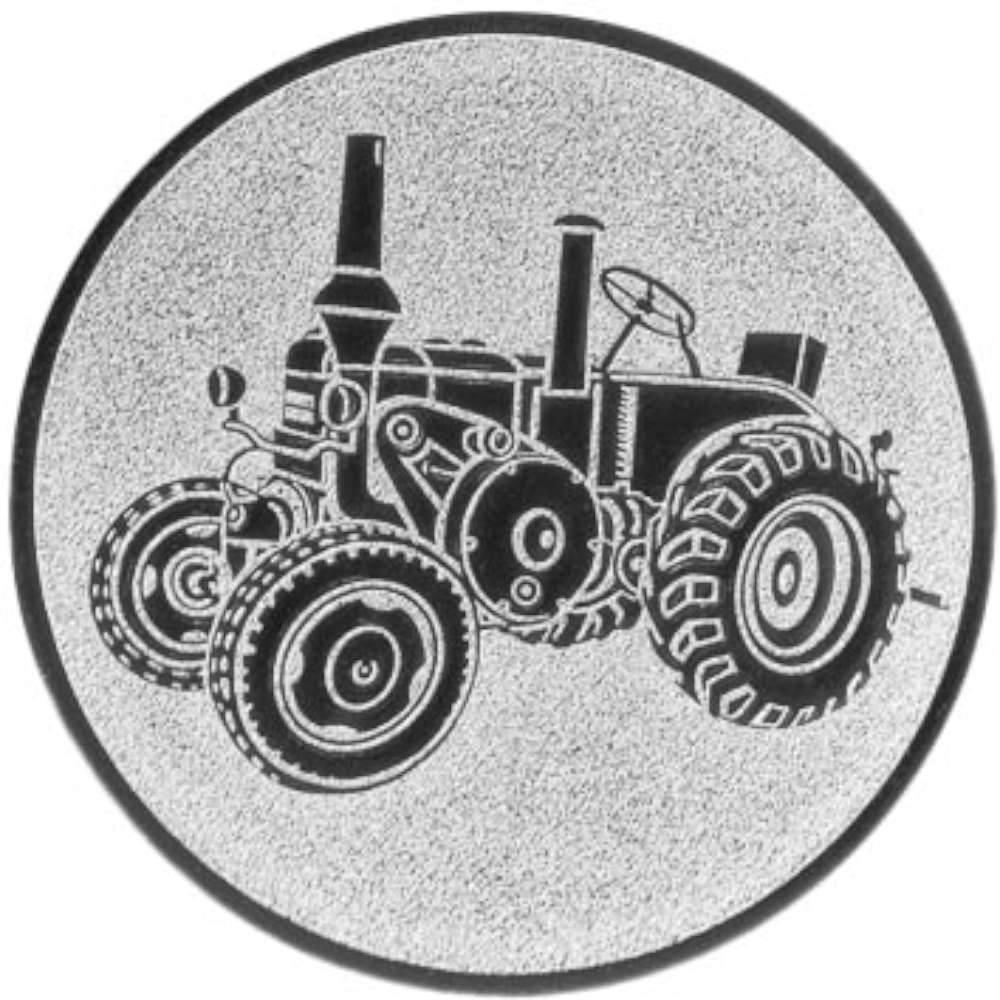 Aluminium Emblem Traktor LANZ