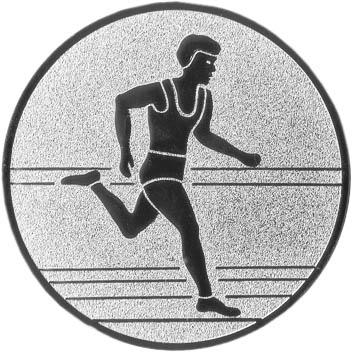 Aluminium Emblem Leichtathletik Lufer