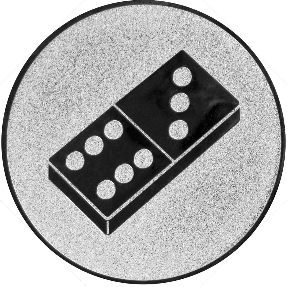 Aluminium Emblem Domino