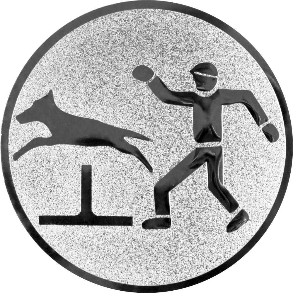 Aluminium Emblem Hundesport