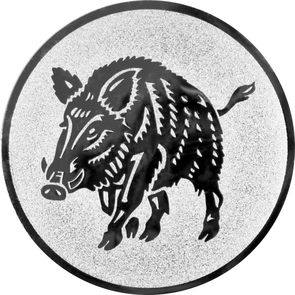 Aluminium Emblem Jagd