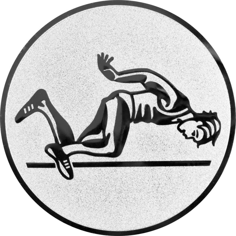 Aluminium Emblem Leichtathletik