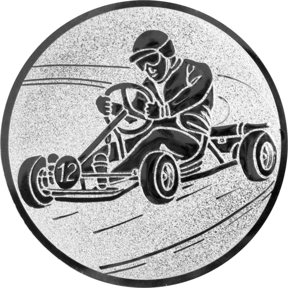 Aluminium Emblem Go-Kart