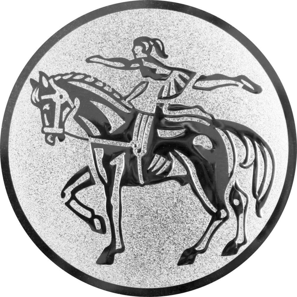 Aluminium Emblem Reiten