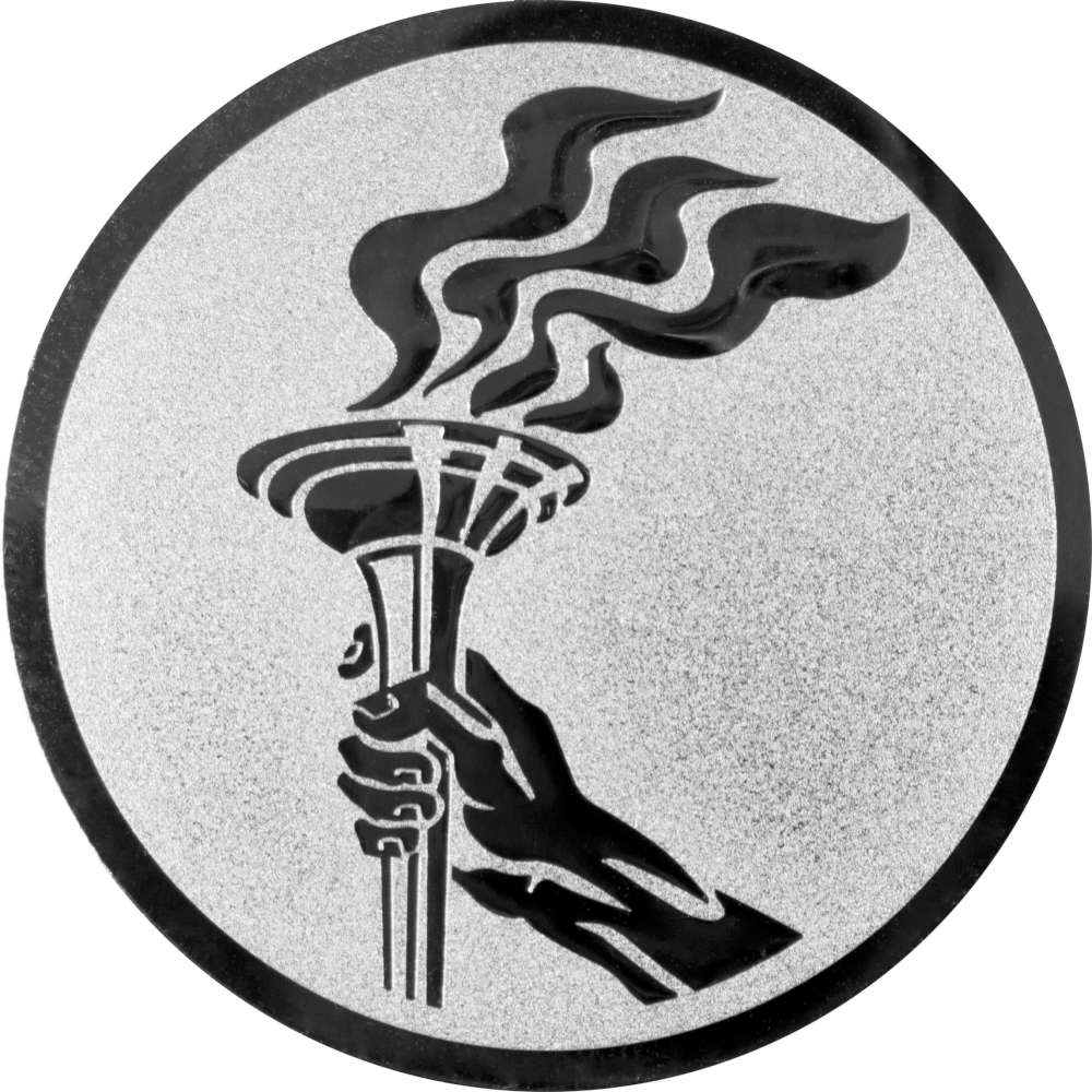 Aluminium Emblem Siegesflamme