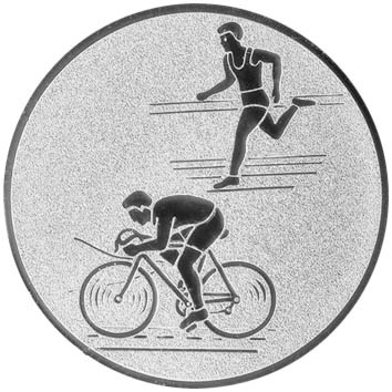 Aluminium Emblem Duathlon