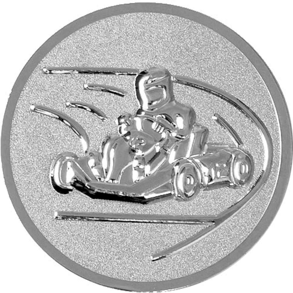 Aluminium Emblem Go-Kart 3D
