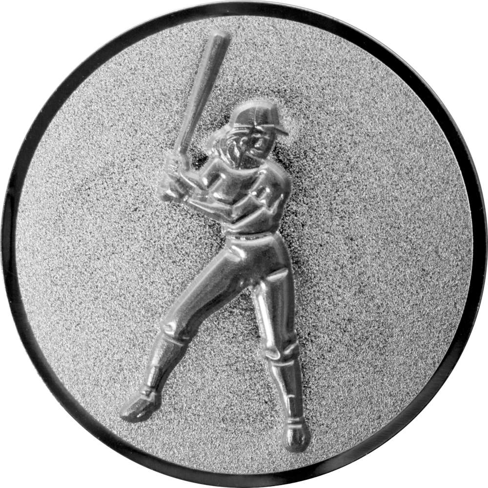 Aluminium Emblem Baseball 3D