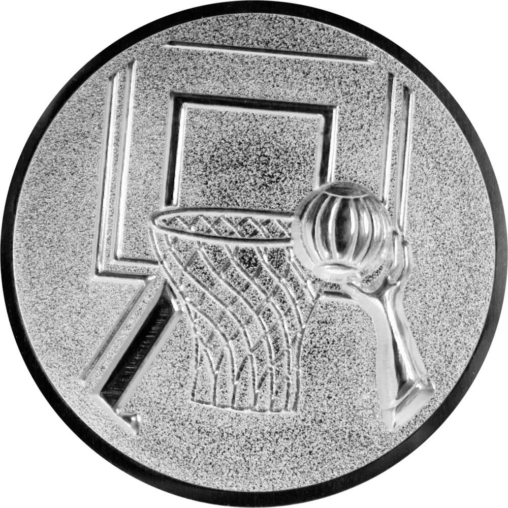 Aluminium Emblem Basketball 3D