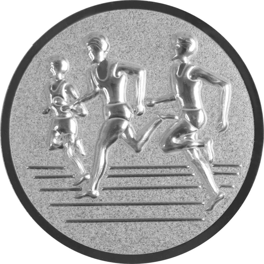 Aluminium Emblem Leichtathletik 3D