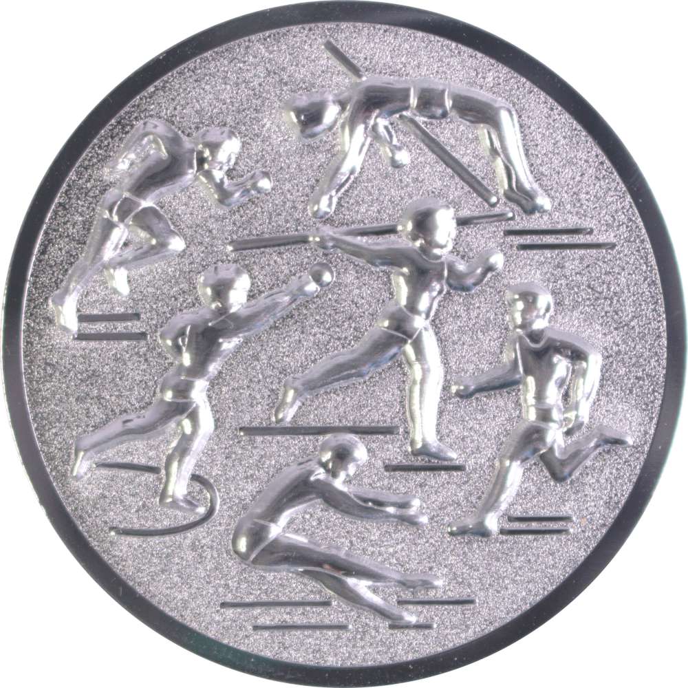 Aluminium Emblem Leichtathletik 3D