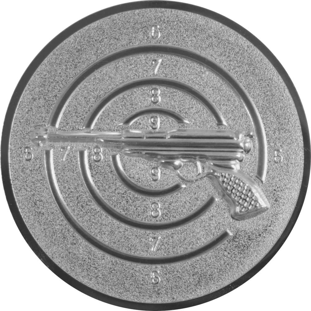 Aluminium Emblem Schtzen Pistole 3D
