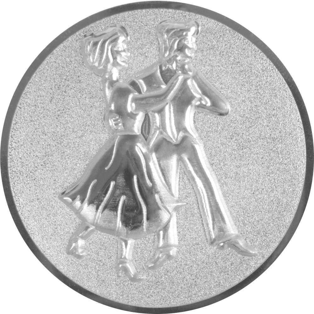 Aluminium Emblem Tanzen 3D