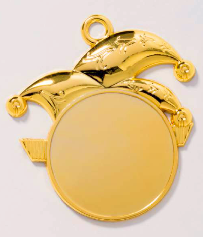 8993 Medaille Karneval mit 50mm Logoflche