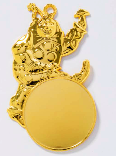 8996 Medaille Karneval mit 50mm Logoflche