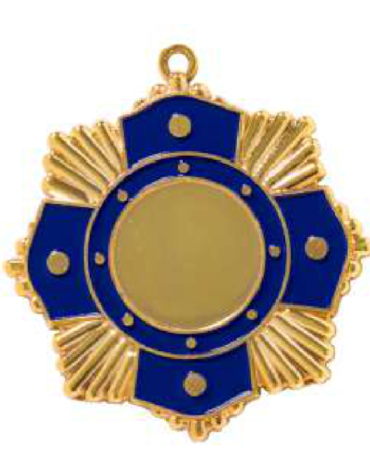 9190  Medaille Karneval mit 25mm Logoflche